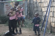 Having fun during lunchbreak!